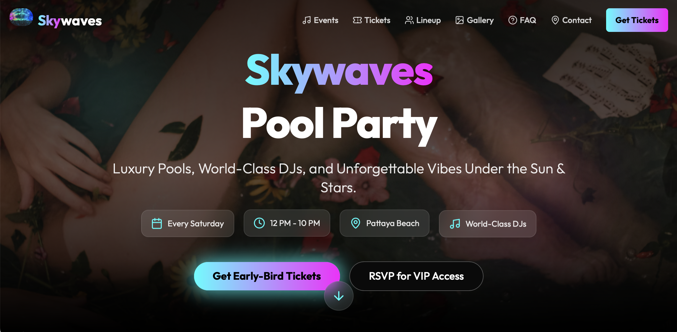 Skywaves Pool Party